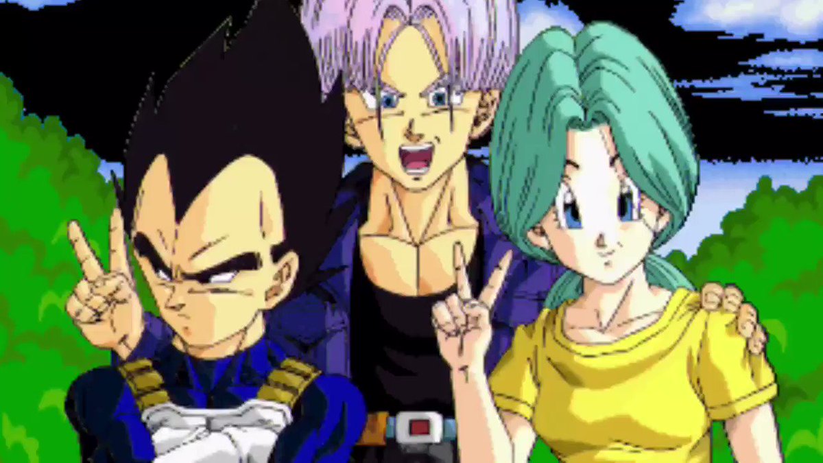 アニメ集 動画 On Twitter ゲーム ドラゴンボールz V R V S 1994 エンディングでは未来ブルマとベジータ セル編の悟飯とハイヤードラゴンが再会する貴重な公式画が描かれている