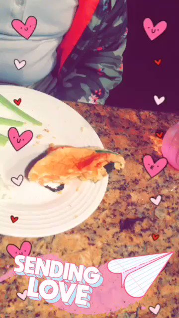 Our uncle Vladimir made burgers for us. #HappyValentine'sDay https://t.co/t0KBj306RY