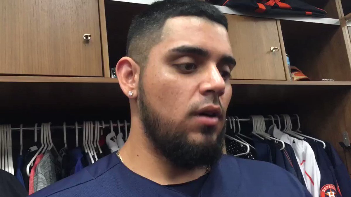 .@RobertoOsuna1 says one of his personal goals is to return to the All-Star Game. He was an All Star with Toronto in 2017. #Astros