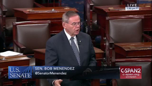 "The American people deserve to know who they elected to be president. They deserve to know if he is putting America's interests first. They deserve to know if Donald Trump is an agent for the Russian federation."
@SenatorMenendez
See the full speech here: https://www.youtube.com/watch?v=2y6Z0F9jMTk âŠ