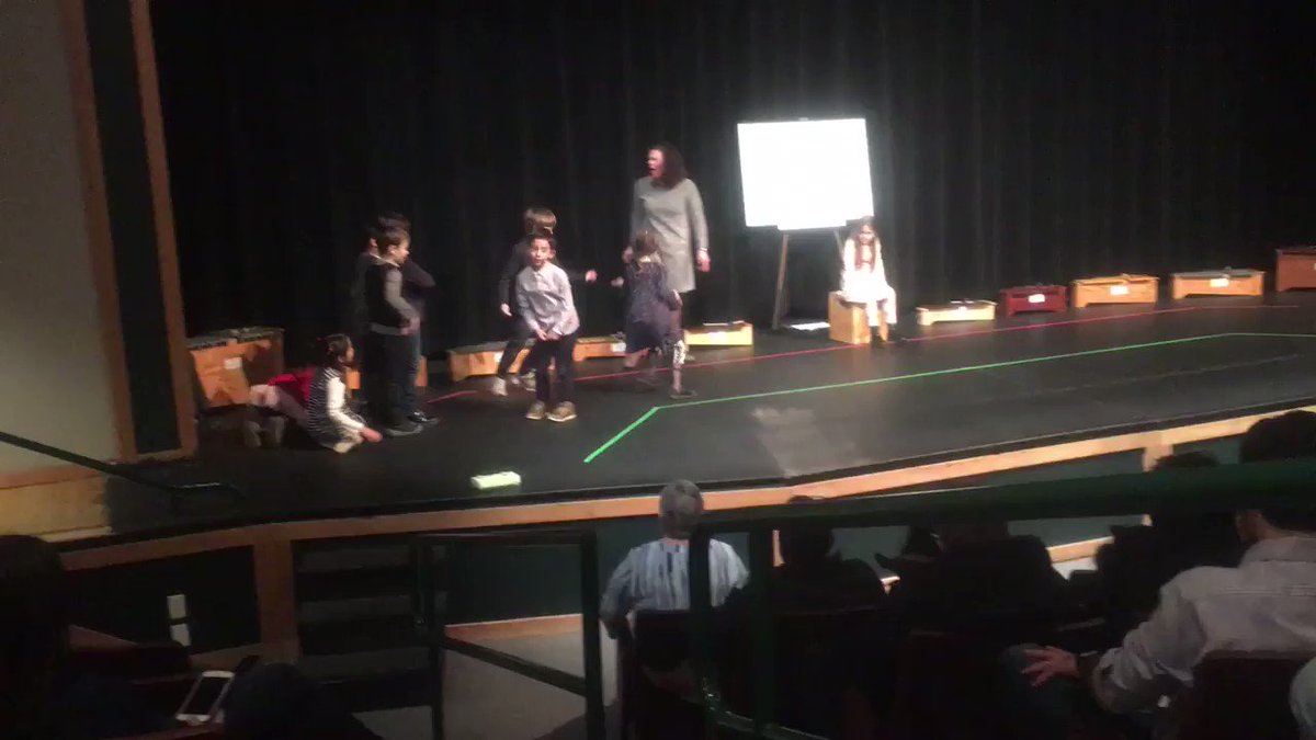 1st Grade certainly has a dramatic flair!