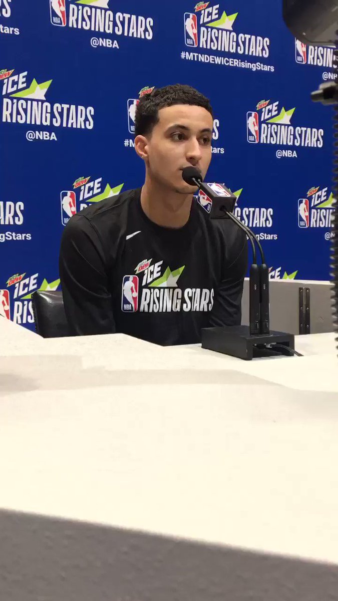 “I probably wouldn’t get too many shots because of @MELOD1P. They would probably play brother ball.”
😂 Kyle Kuzma was asked what would it be like playing with Lonzo & LaMelo Ball.
📹 @DeAntae Prince
