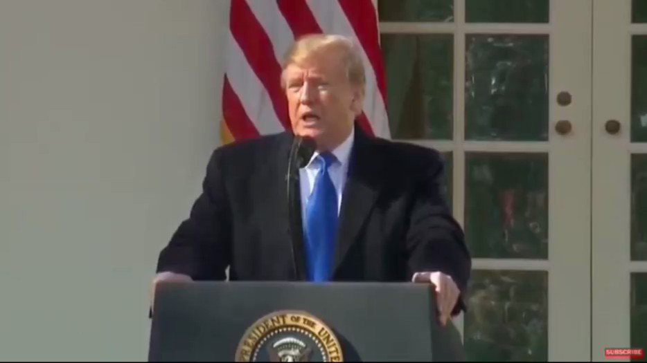 Watch Trump admit that this is a fake national emergency: "I didn't need to do this"