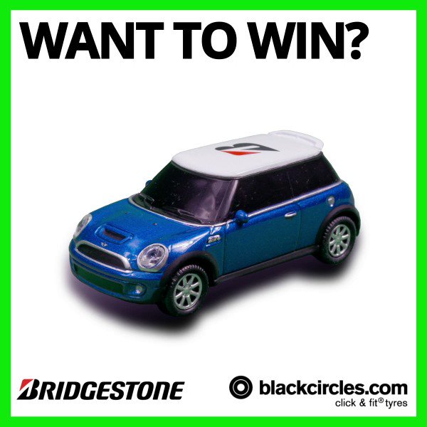 🌟 #WIN a MINI USB stick courtesy of @BridgestoneUK 🌟
To be in with a chance just RT this post & follow @blackcircles !
THREE TO BE WON!
T&Cs: http://www.facebook.com/notes/blackcirclescom/tcs-only-mini-usb/10155866894146566/ …
Ends: 14/03/2019