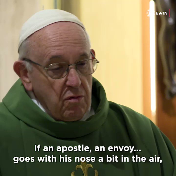 If you want to evangelize, you need to walk the path of #humility with #Jesus. That was #PopeFrancis' message in a homily at daily #Mass. "...An apostle with this attitude of poverty, humility, meekness, is able to have the authority to say: "repent," to open hearts." #Catholic