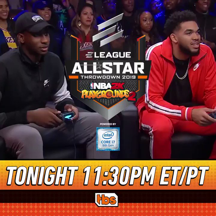 Missed the game?
You can catch the ELEAGUE NBA @2KPlaygrounds 2: All-Star Throwdown 2019 powered by @IntelGaming again tonight at 11:30pm ET/PT @TBSNetwork