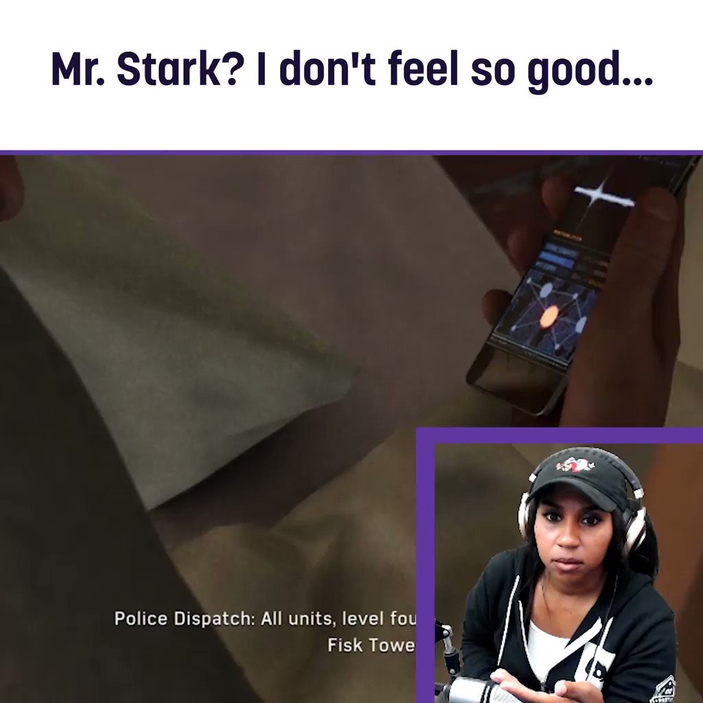 That time when @CupAhNoodle's Spidey senses tingled way too much. #TwitchUnity