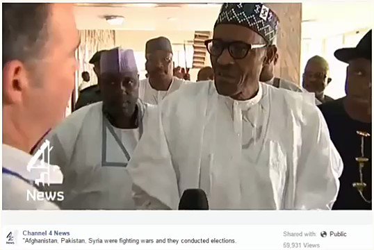 Less we forget, this was what Buhari said when election was postponed by INEC in 2015.
#NigeriaDecides2019 #INEC