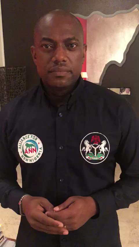 While we may be very disappointed with @inecnigeria preparation for the Presidential elections, we will not be discouraged.
_
We are coming!
_
It’s time for the #NewNigeria to emerge #NigeriaDesides2019