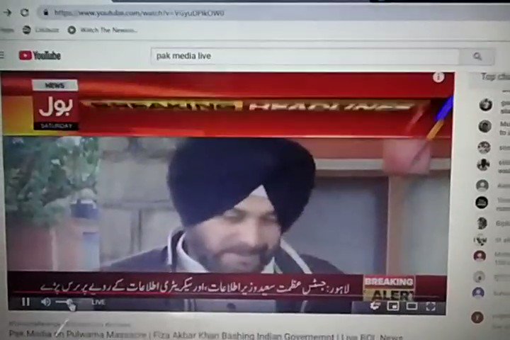 #SackSidhuFromPunjabCabinet see how paki media use his statement to defend them self😡😡😡😡😡