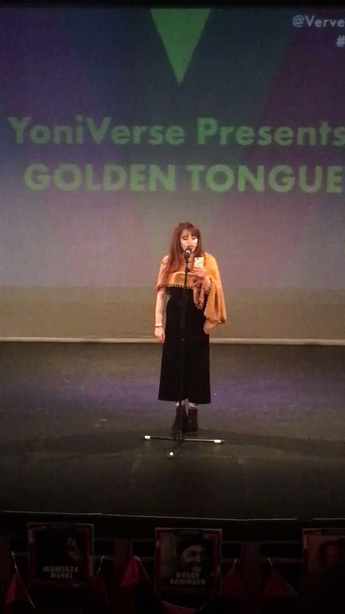 @NafeesaHamid You were fierce last night @VervePoetryFest Really looking forwards to seeing a longer set @Cheltpoetfest