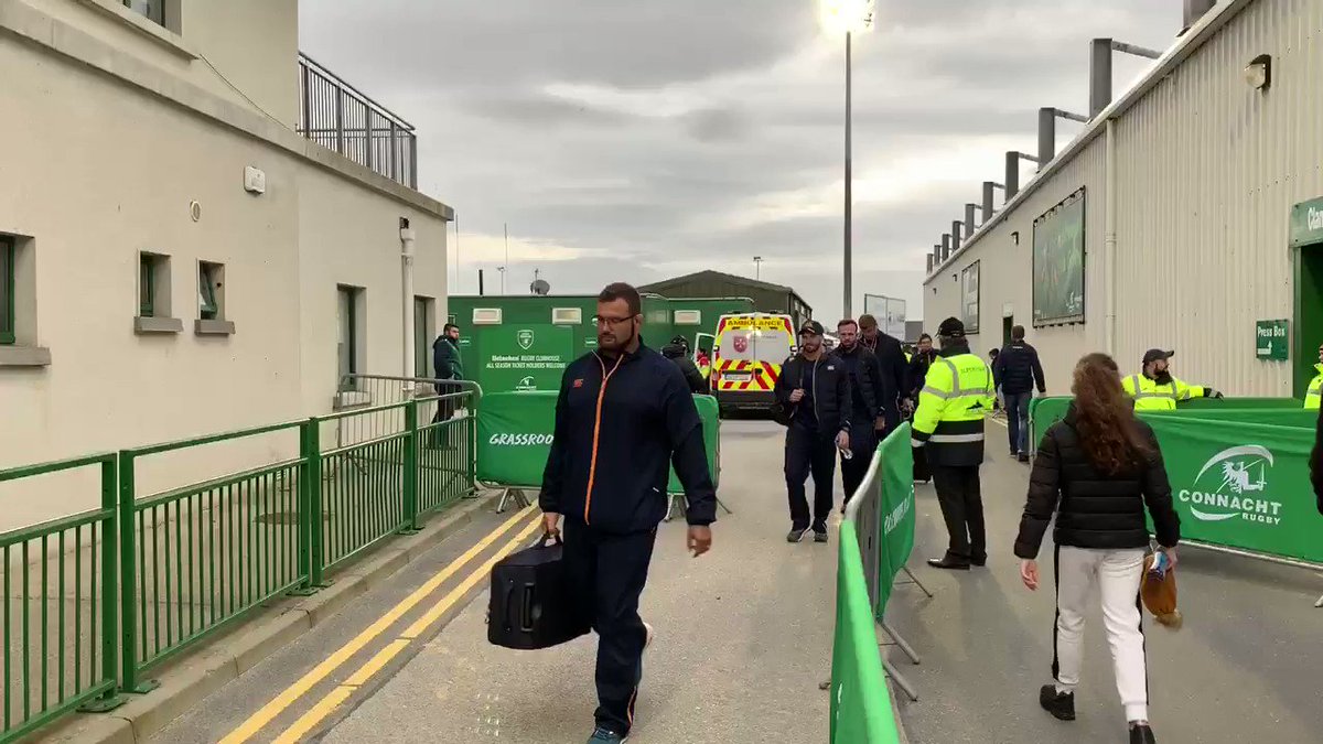 .@CheetahsRugby have arrived 👋 #CONvCHE