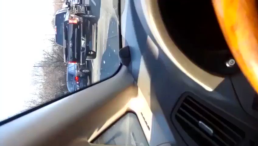 This racist white man cut off a black driver in Germantown, MD & then at the very next stop called him the “N” word & threatened to kill him. The man filed a report with the police but they’re doing nothing. Twitter, do your thing & identify this bigot.