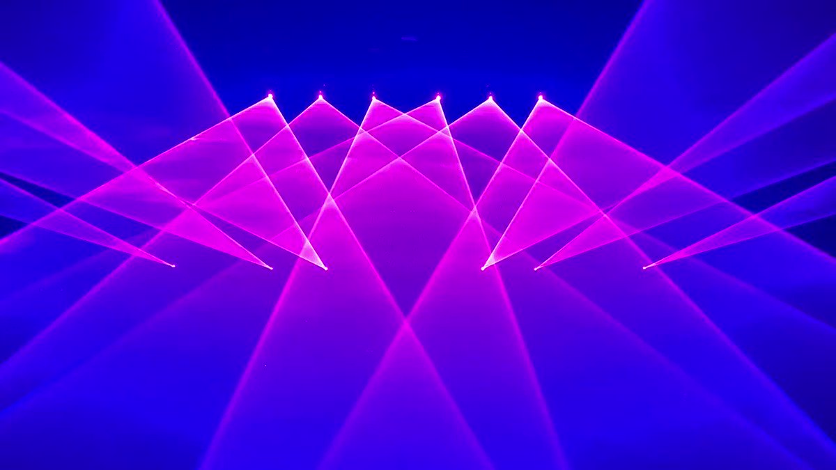 Lost in the lasers 😵