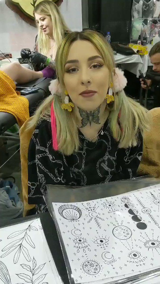 RAPID FIRE Q&A with artists at the Philadelphia Tattoo Arts Convention! Meet Allie from Allie Moon Tattoo! Follow her IG @alliemoontattoo #Villianartstattooconvention #Villianarts #tattpo #Philly