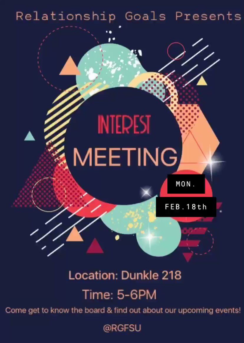 UPDATE: Due to weather-related issues we weren’t able to have our meeting. However it’s been RESCHEDULED for THIS Monday! Same time & place! We look forward to seeing you! ✨