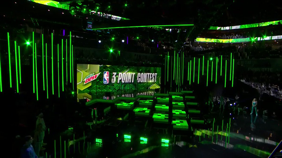REIGNING CHAMP! LET'S GO!!!!!!!!!!!!!!!!!!!
#NBAAllStar #MtnDew3PT