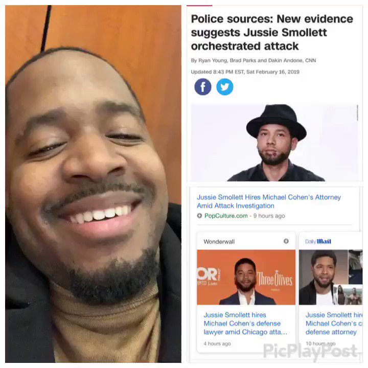 HOLD UP! Why did Jussie Smollet hire Michael Cohens Lawyer?
Robert Mueller need to drop the Russia Investigation & and investigate this Hoax!
America is so great he had to hire 2 Nigerians to oppress him & blame it on 2 white Trump Supporters.
RT if you’re Laughing with me