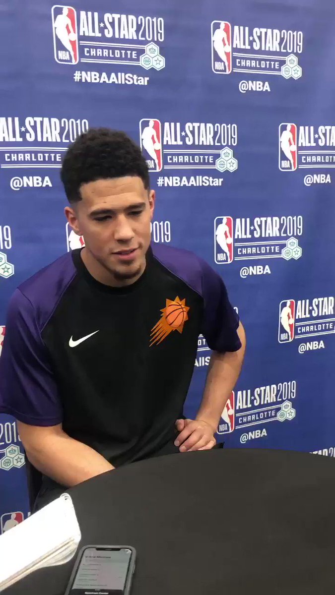 .@DevinBook on #MTNDew3pt contest. #NBAAllStar