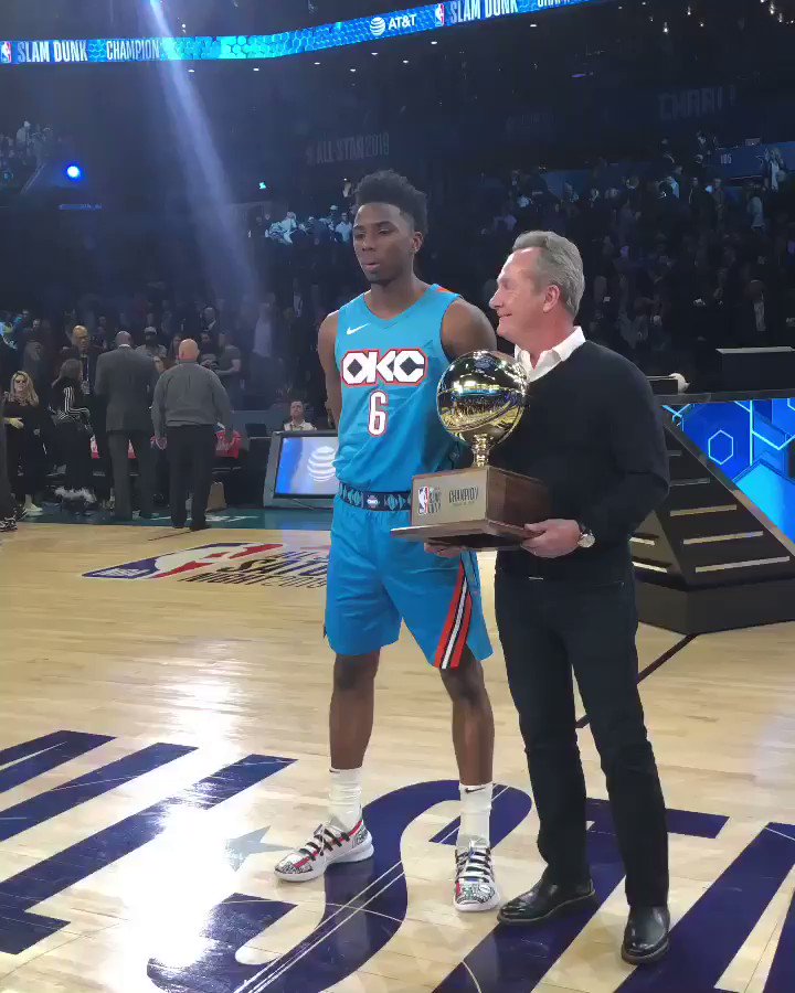 #ATTSlamDunk champion... @hamidoudiallo! #StateFarmSaturday π