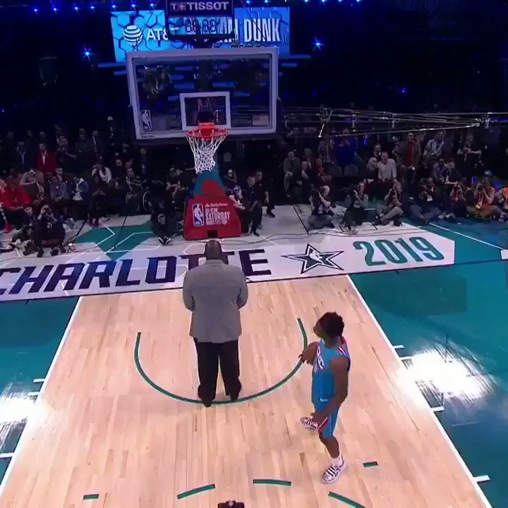 Hamiduo Diallo wins the #attslamdunk contest🏆 #Shaq #okc #thunderup #russellwestbrook #mlb #sports #basketball #nba #nbafanzone #nbaallstar