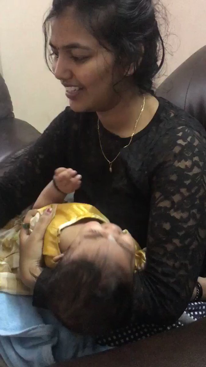My 5 months old daughter is in love with #Rowdybaby song .
She stops crying whenever she listen to this Song 😀 . Thank you @dhanushkraja #SaiPallavi #Rowdybaby #Maari2