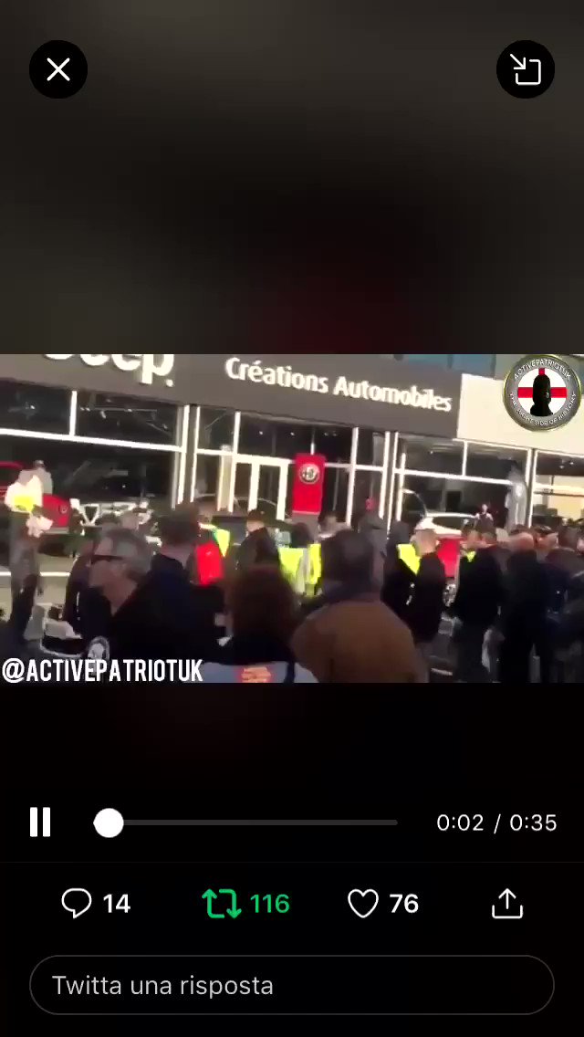 Video of the car running over people