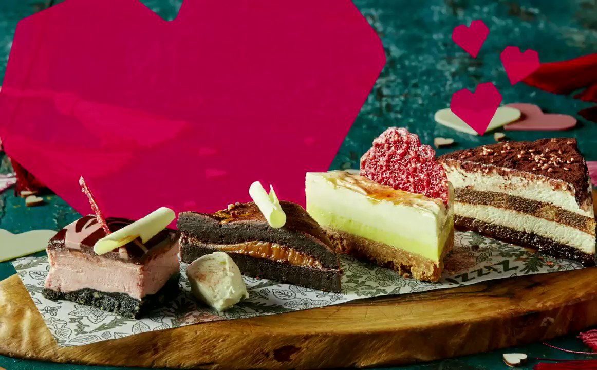 Keep the love going this #Valentine's weekend. Get a special dessert sharing board from @WeAreZizzi for just £9.95 – featuring a lemon and white chocolate mascarpone cheesecake, classic tiramisu, ruby chocolate cheesecake, and the infamous salted caramel chocolate brownie. ❤️