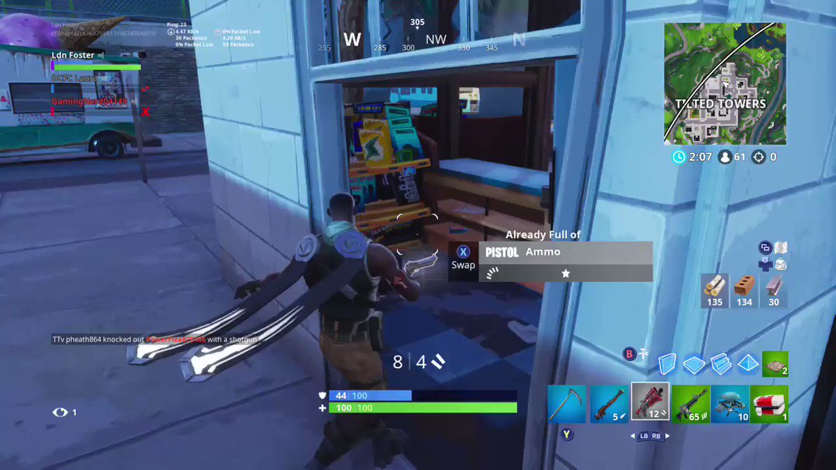 All i need is some form of sniper and i be collectin heads fast #Fortnite #XboxShare