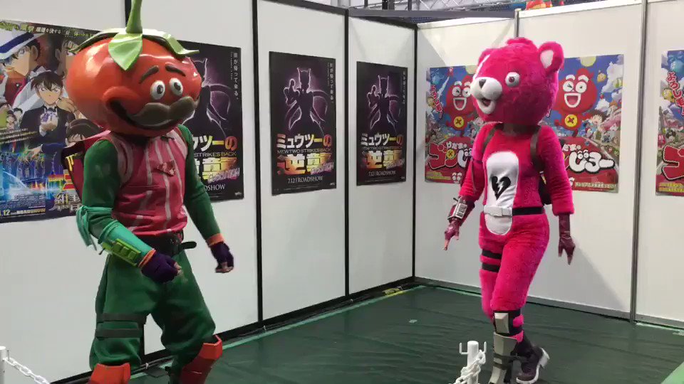 ピンクマちゃんとトマトヘッドとってもかわいかった‼️
ダンス🍅🎀✨
#次世代ワールドホビーフェア
#フォートナイト
#Fortnite