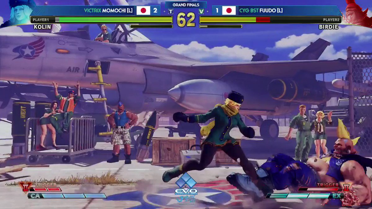 MOMOCHI TAKES IT IN THE GF RESET!
#SFV Top 8 Results:
1 🇯🇵 Victrix | Momochi
2 🇯🇵CYG BST | Fuudo
3 🇯🇵Powe11
4 🇺🇸Rec | Punk
5 🇯🇵Liquid | NEMO
5 🇯🇵Yoshimoto | jyobin
7 🇯🇵Crusher
7 🇹🇼UYU | Oilking
Thanks for watching!
#EVOJapan2019