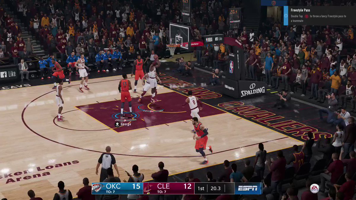 Clarkson wit da And1👀 #NBALIVE19 #XboxOneX