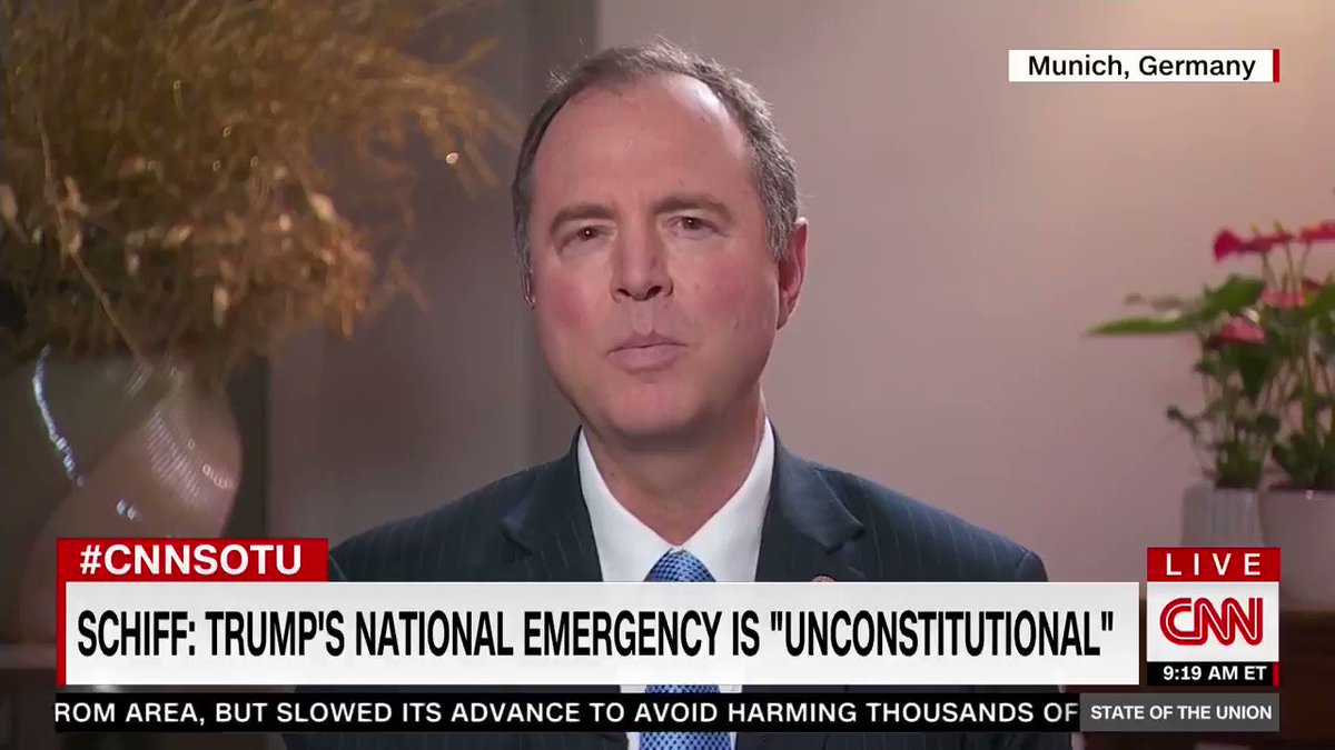 The Constitution grants Congress the power of the purse, and the President is now attempting to take that power to himself.
If the GOP fails to stand up to Trump's unconstitutional act, we will have moved dangerously from a separation of powers, to a mere separation of parties.