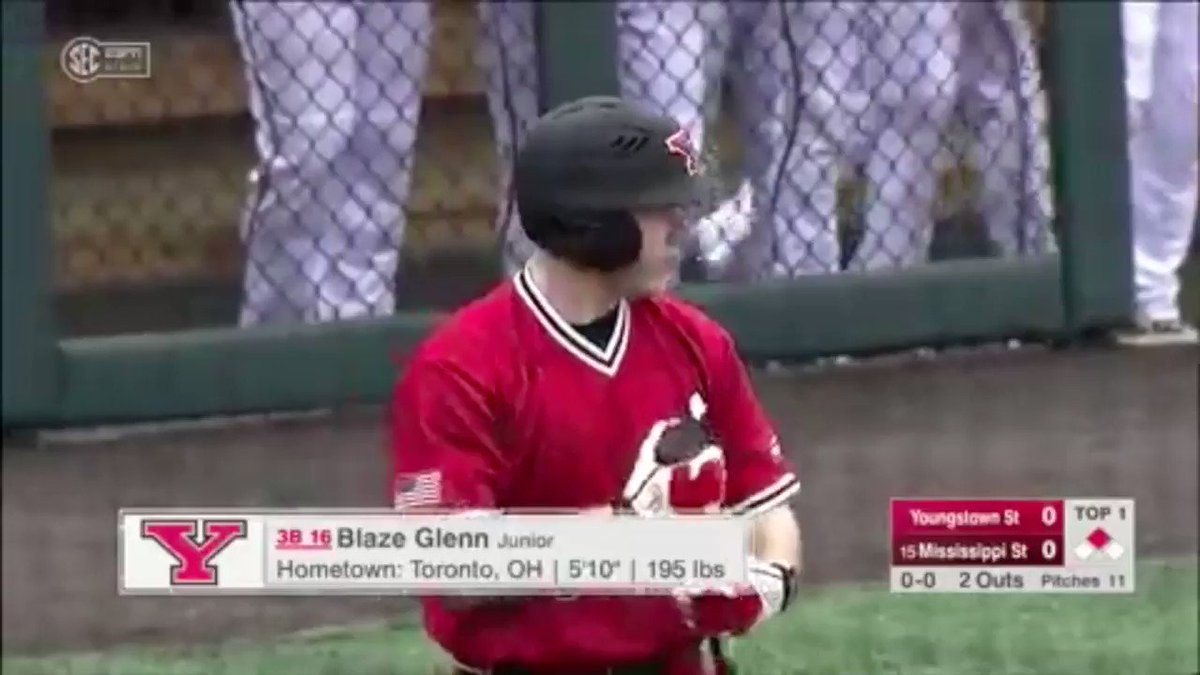 Here's Blaze Glenn's home run in the first inning of game one yesterday off 2018 MLB Draft pick JT Ginn! 💣
#GoGuins 🐧 #ChangeYourBest
