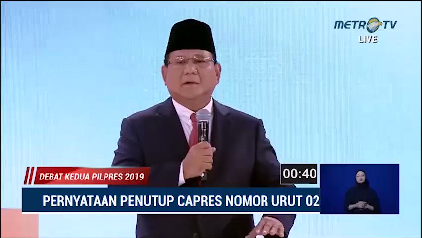 Soal Lahan di Kaltim dan Aceh, Prabowo: Daripada Dikelola Asing http://metrotvn.ws/5b2qd0rN