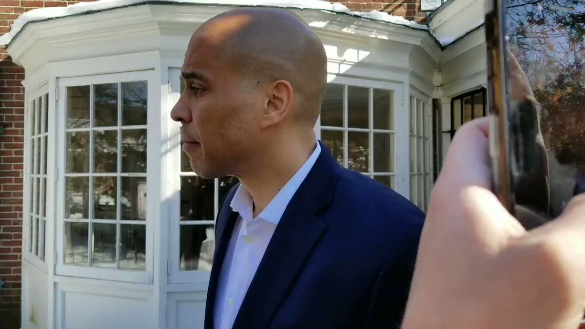 .@eschor asks @CoryBooker to respond to reports that the Jussie Smollett attack may have been planned by the actor.
He called the attack a "modern day lynching" when the news broke.