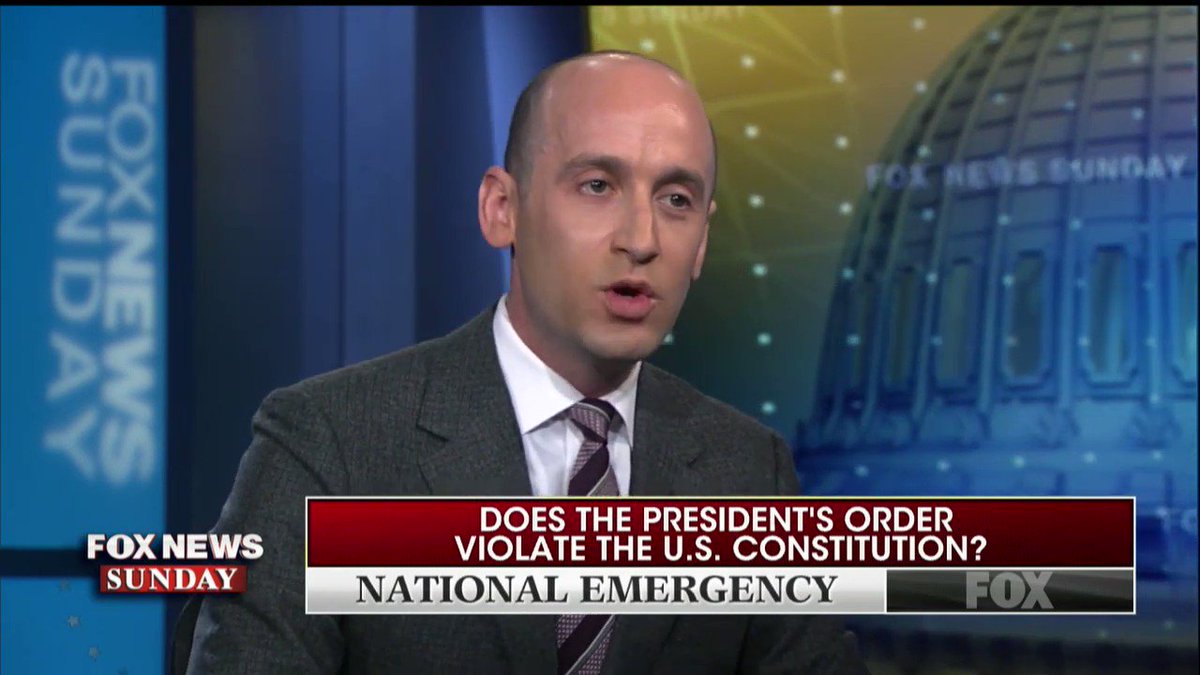 Miller: "You & I both know that Presidents for years have engaged in one military adventure after another...and we can't even deal with the criminal cartels operating on our border? These criminal organizations are destabilizing the Western hemisphere."