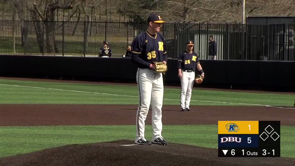 Big Fly! Boulware hits another bomb!
DBU 6, Kent State 1, Bottom 6