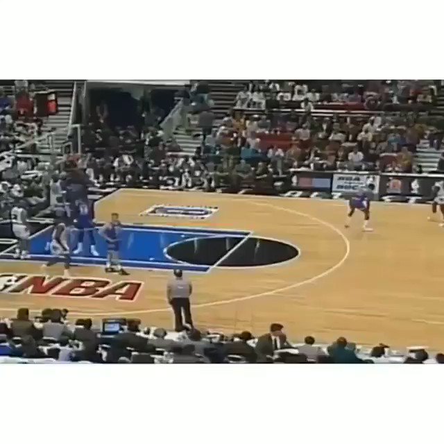 I’m his final All-Star game appearance, Magic locks up Isiah and MJ... and then hits a 3-pointer over Zeke as a cherry on top.