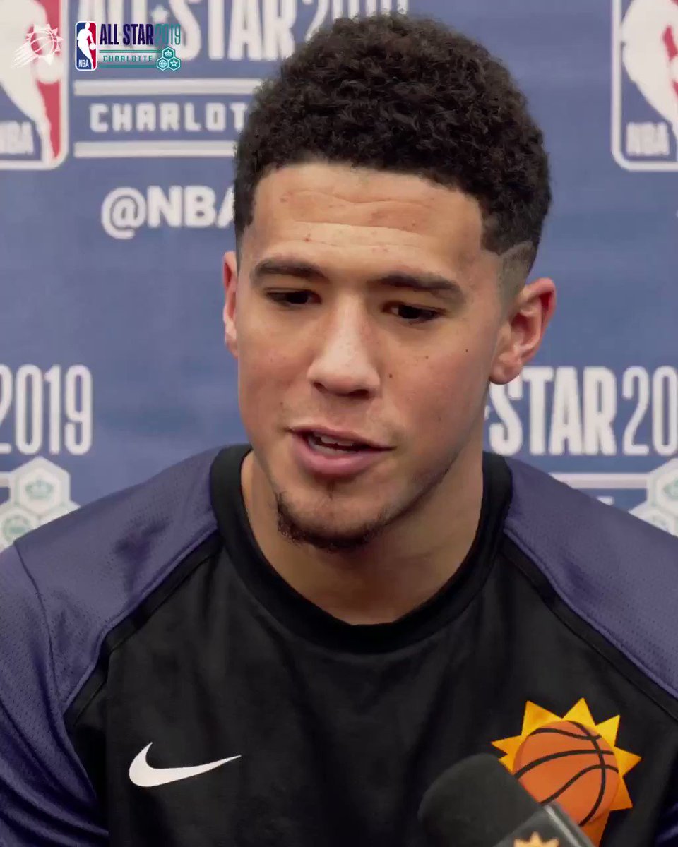 “If I have respect from my peers that I play against every day then I don’t need confirmation from anyone else.” @DevinBook
#NBAAllStar