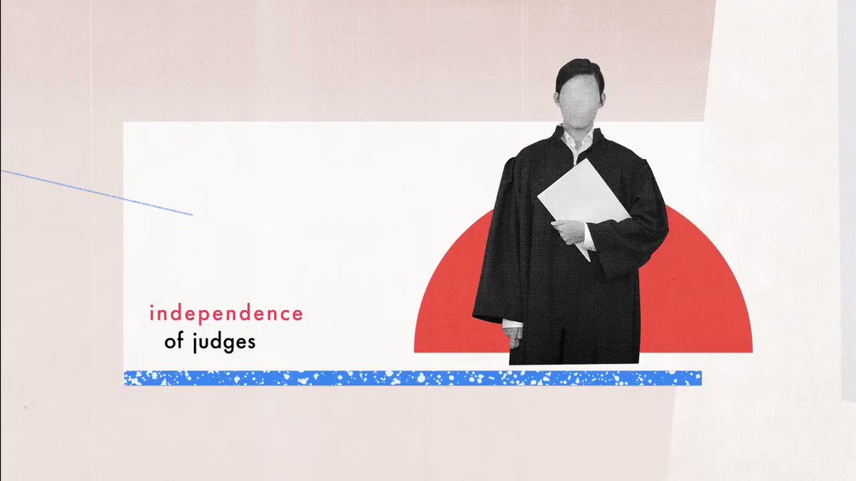 Why is it important for #judges to be independent? How does this relate to #RuleOfLaw? And what about #prosecutors – those who bring cases to court? Watch this video to check if your answers are correct! @nordenen @DohaDeclaration @CoE_HRightsRLaw
