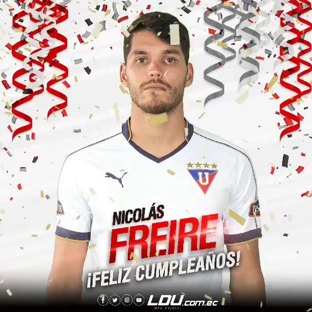 ¡Feliz cumpleaños Nico Freire! 🎂
¡Que sigas defendiendo nuestros colores con la garra y calidad que has venido demostrando, ganandote el cariño de la familia alba.
¡Que tengas un gran día! 💪⚽️
