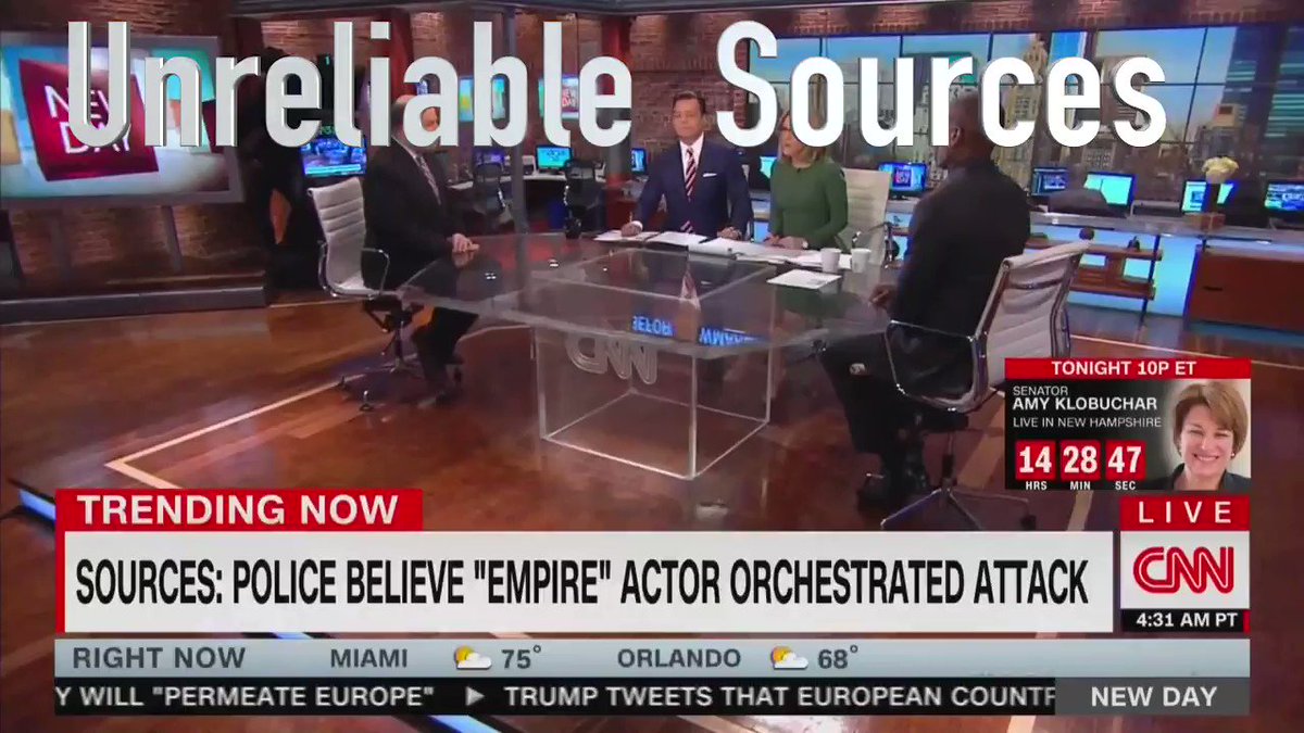 #CNN & #BrianStelter are spinning at warp speed trying to avoid their role in the #JussieSmollett debacle
Sorry
But you own this just like the #CovingtonBoys