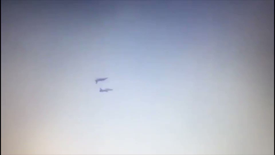 The clearest video yet of the collision that caused today’s tragic #SuryakiranCrash. We’ve slowed this clip down.