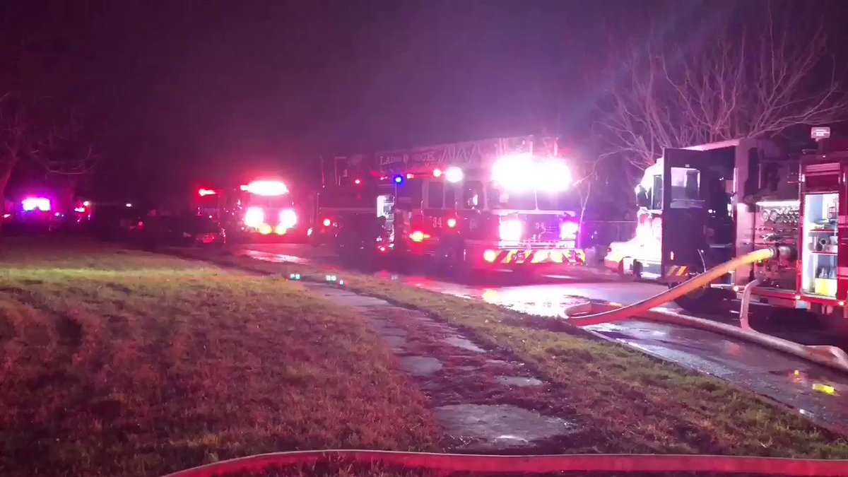 Dallas police and fire fighters rushed to a house fire in south Dallas. The cause is still under investigation. @NBCDFW