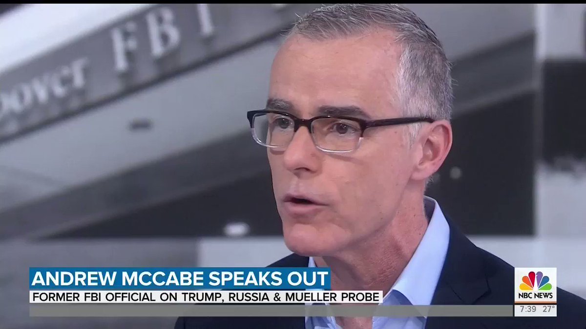 Savannah Guthrie to Andrew McCabe: “Why should anyone believe you when you were fired from the FBI for lying?”