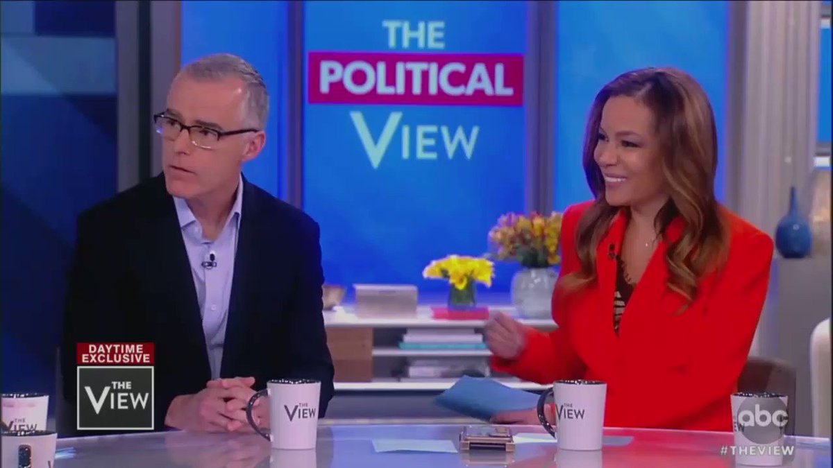 McCabe on Rosenstein wearing a wire/using 25th amendment:
Today: Comments were "brief," "off-handed," "there was no further discussion"
Sunday: "He was not joking. He was absolutely serious," "He brought it up in next meeting" ... "He was counting votes or possible votes"