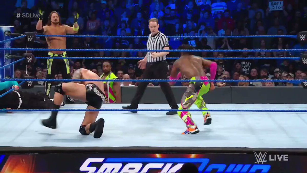Kofi waited until the biggest push of his singles career to say this back to Orton. Amazing.