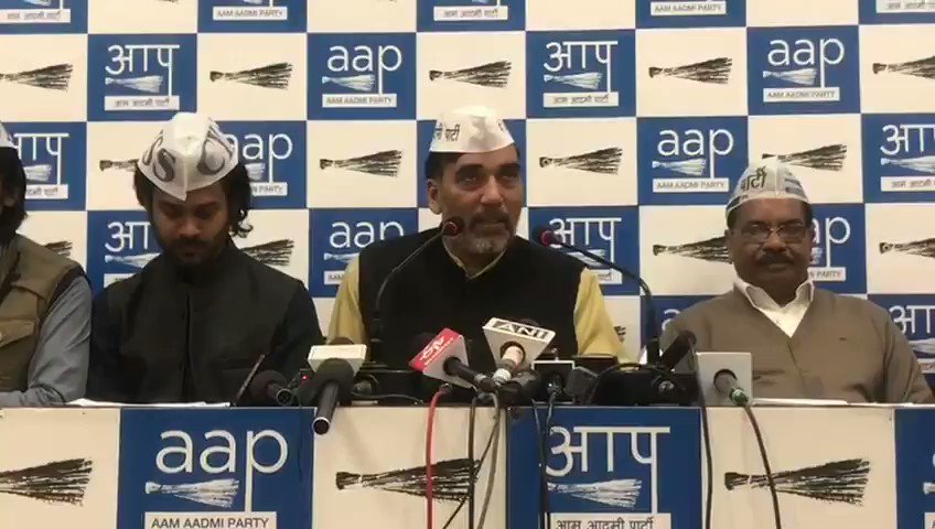 2014 में BJP ने दिल्ली के लिए अलग से घोषणा पत्र जारी किया था,जिसमें कहा था कि केंद्र में BJPकी सरकार बनती है तो दिल्ली को पूर्ण राज्य का दर्जा दिया जाएगा।
ना तो दिल्ली को पूर्ण राज्य का दर्जा दिया और बचे हुए अधिकार भी दिल्ली की जनता से छीन लिए: @AapKaGopalRai
#FullStatehood4Delhi