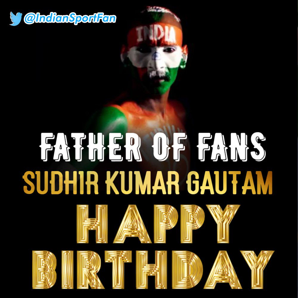 ๐๏ธ๐Celebrating the birthday of the FATHER OF FANS ๐๐ช
Join us in wishing the die hard fan of #MasterBlaster @sachin_rt A VERY #HappyBirthday!
@Sudhir10dulkar TAKE A BOW FROM INDIAN SPORTS FANS๐ฎ๐ณ๐ฎ๐ณ๐ฎ๐ณ
@Cricprabhu @atrivandi @kuldeepahlawat @bharat_kolkata @SachinFan200